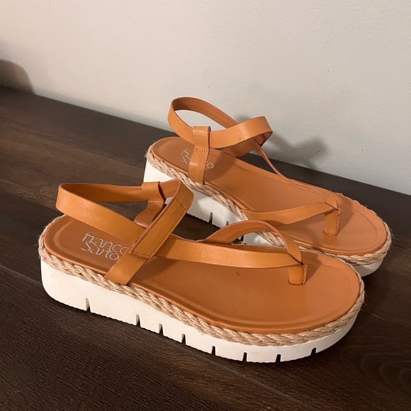 Franco Sarto Platform Sandals size 8 - Picture 5 of 5